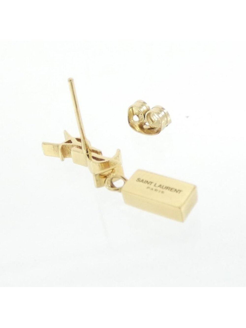Saint Laurent Earrings Gold - Picture 3 of 3